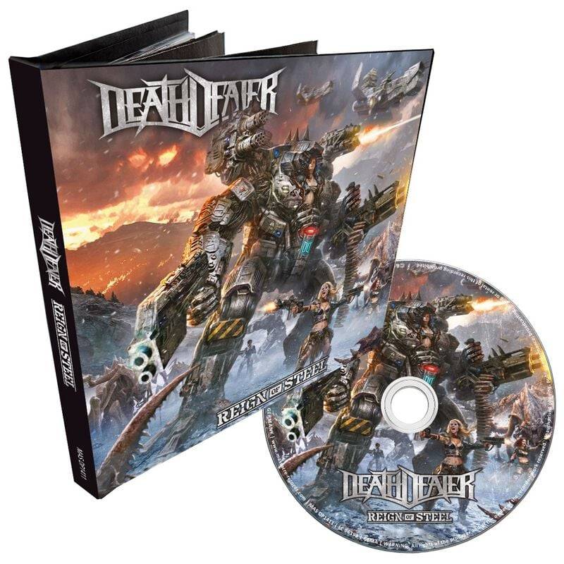 Reign Of Steel von Death Dealer - CD (Mediabook) von Death Dealer