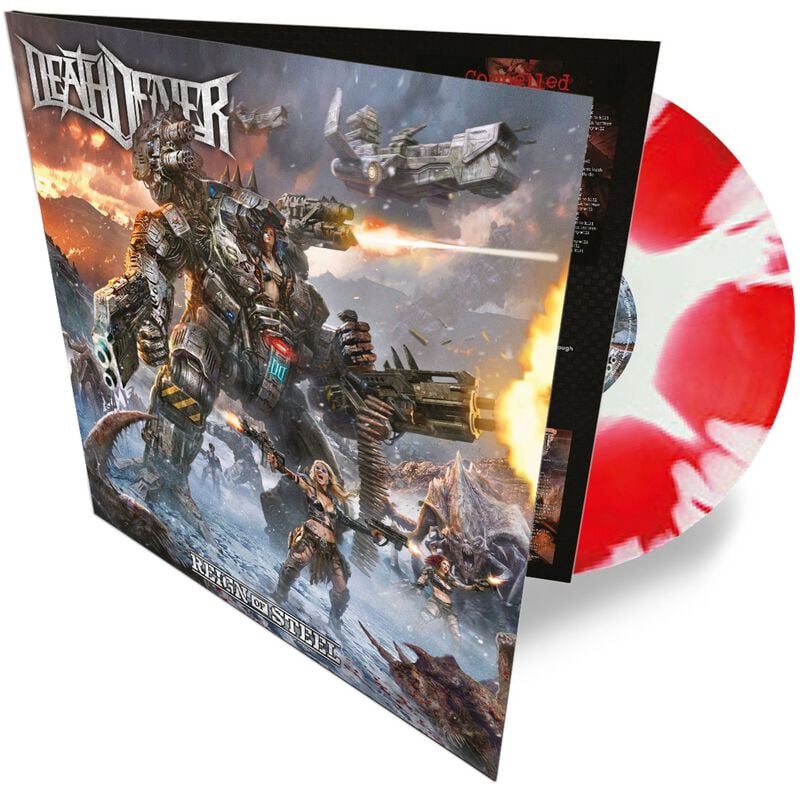 Reign Of Steel von Death Dealer - LP (Coloured, Limited Edition, Standard) von Death Dealer