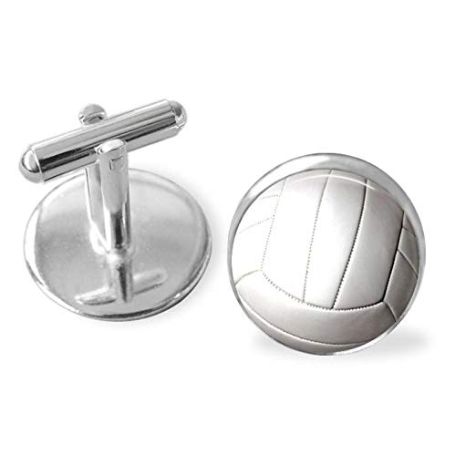 Death Devil Volleyball-Manschettenknöpfe, Kunstbild, Manschettenknöpfe, Metall von Death Devil