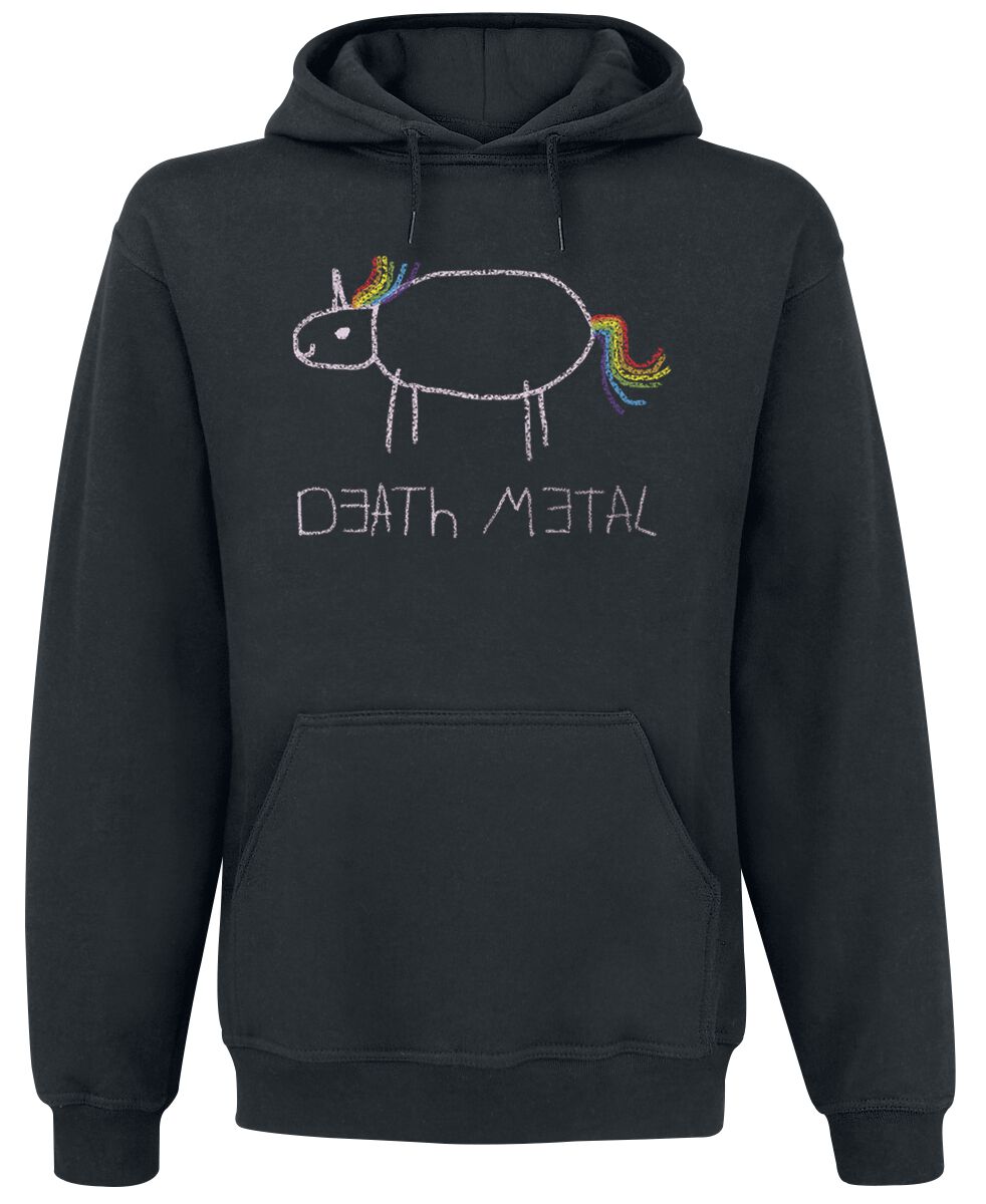 Death Metal  Kapuzenpullover schwarz in L von Death Metal