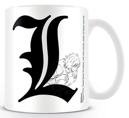 Death Note - Anime Tasse - L - multicolor  - Lizenzierter Fanartikel von Death Note