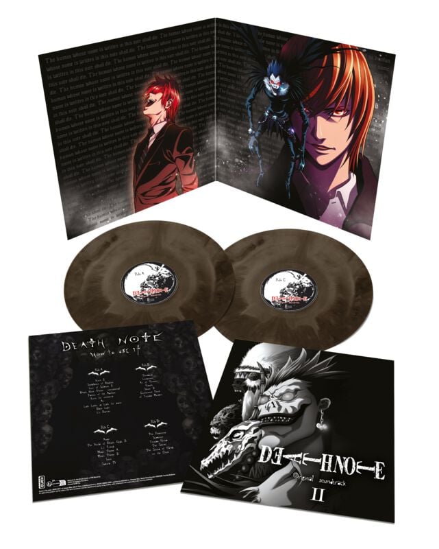 Death Note Death Note Vol. 2 - Original Soundtrack LP multicolor Death Note Death Note Vol. 2 - Original Soundtrack LP multicolor von Death Note