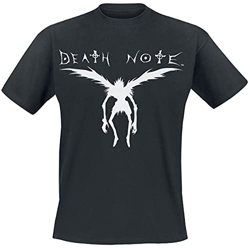 Death Note Ryuk's Shadow Männer T-Shirt schwarz L 100% Baumwolle Anime, Fan-Merch, Film, TV-Serien von Death Note