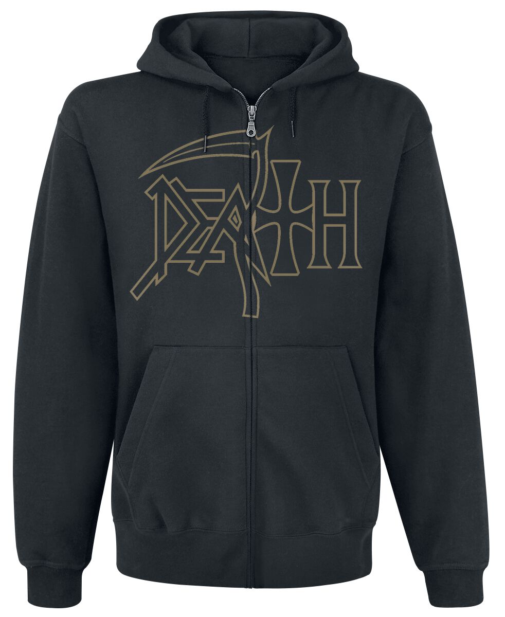 Death Kapuzenjacke - The Sound Of Perseverance - M bis XXL - für Männer - Größe L - schwarz  - EMP exklusives Merchandise! von Death