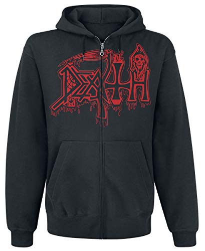 Death Scream Bloody Gore Kapuzenjacke schwarz L von Death
