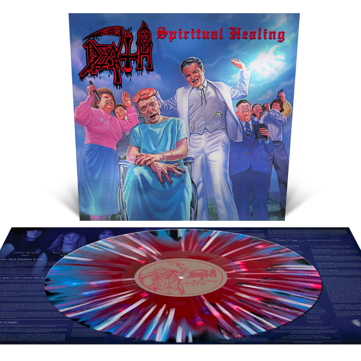 Death Spiritual healing LP multicolor von Death