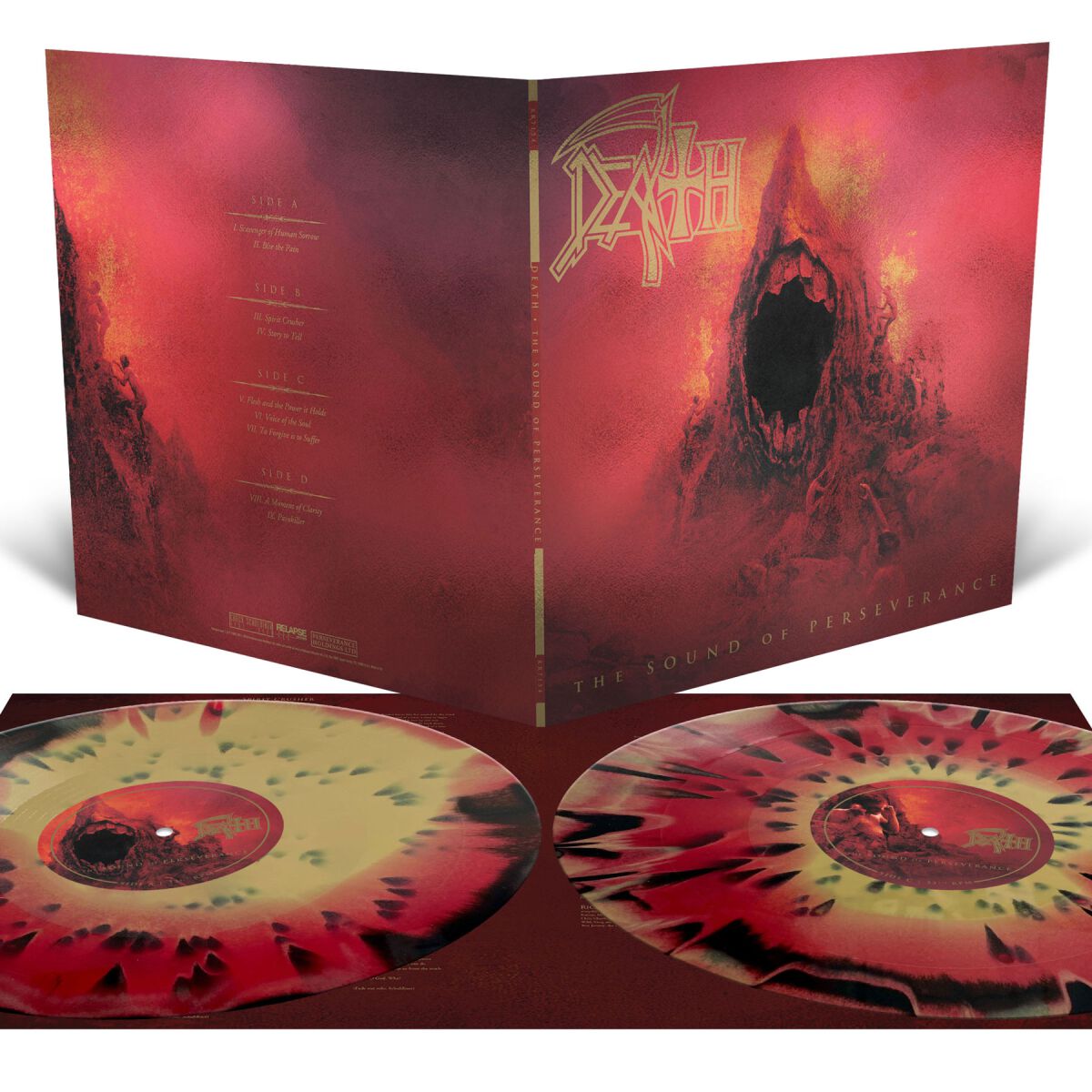 Death The sound of perseverance LP multicolor Death The sound of perseverance LP multicolor von Death