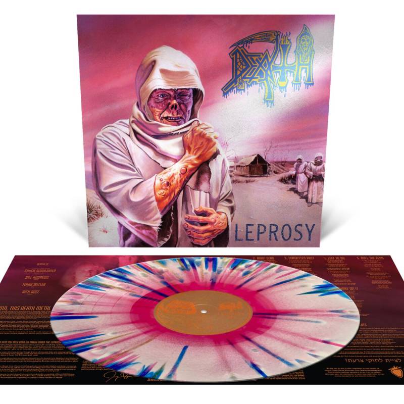 Leprosy von Death - LP (Coloured, Limited Edition, Re-Release, Standard) von Death