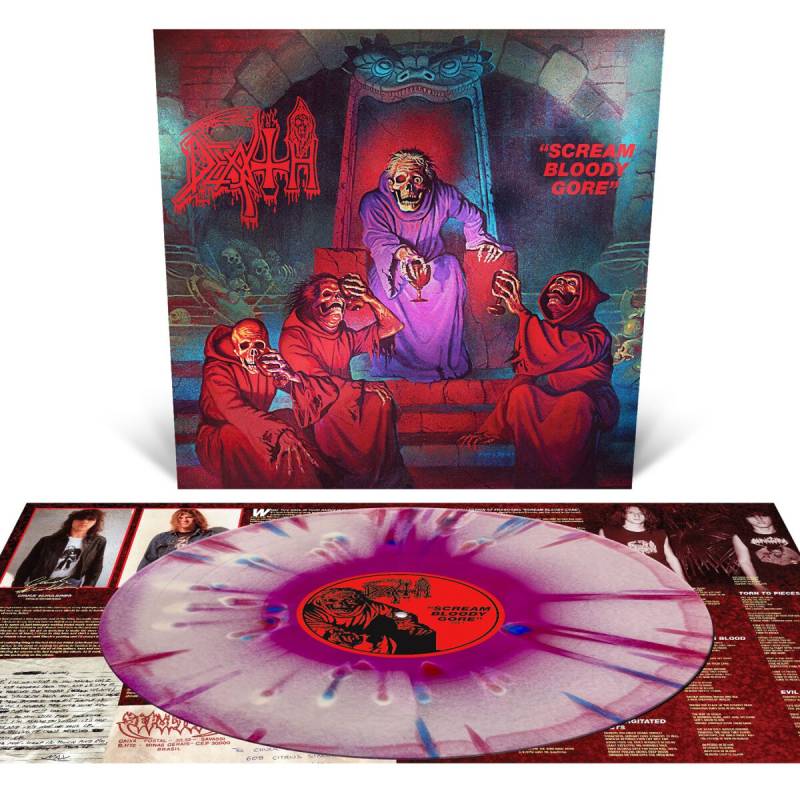 Scream Bloody Gore von Death - LP (Coloured, Limited Edition, Re-Release, Standard) von Death