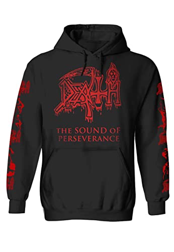 Unbekannt Death Kapuzenpullover The Sound of Perseverance Band Logo offiziell Herren M von Death