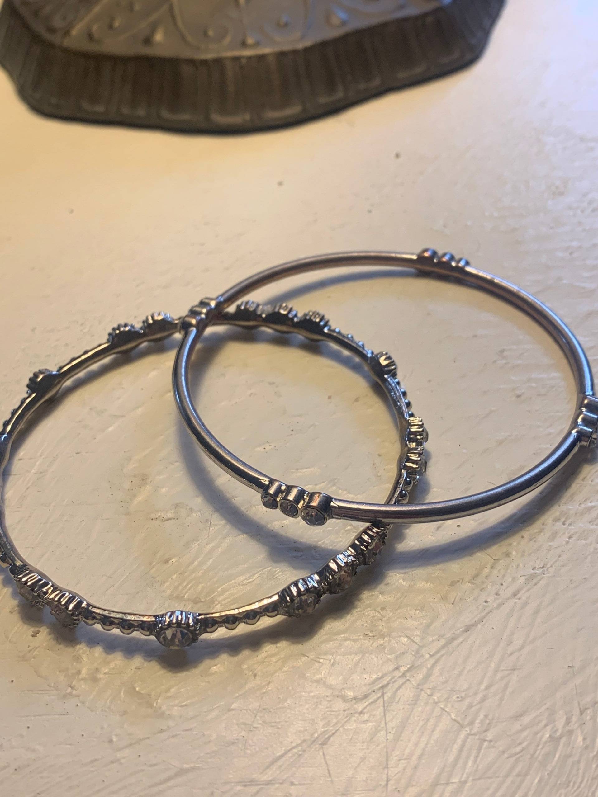 Silber Armreifen von DebJoVintageJewelz