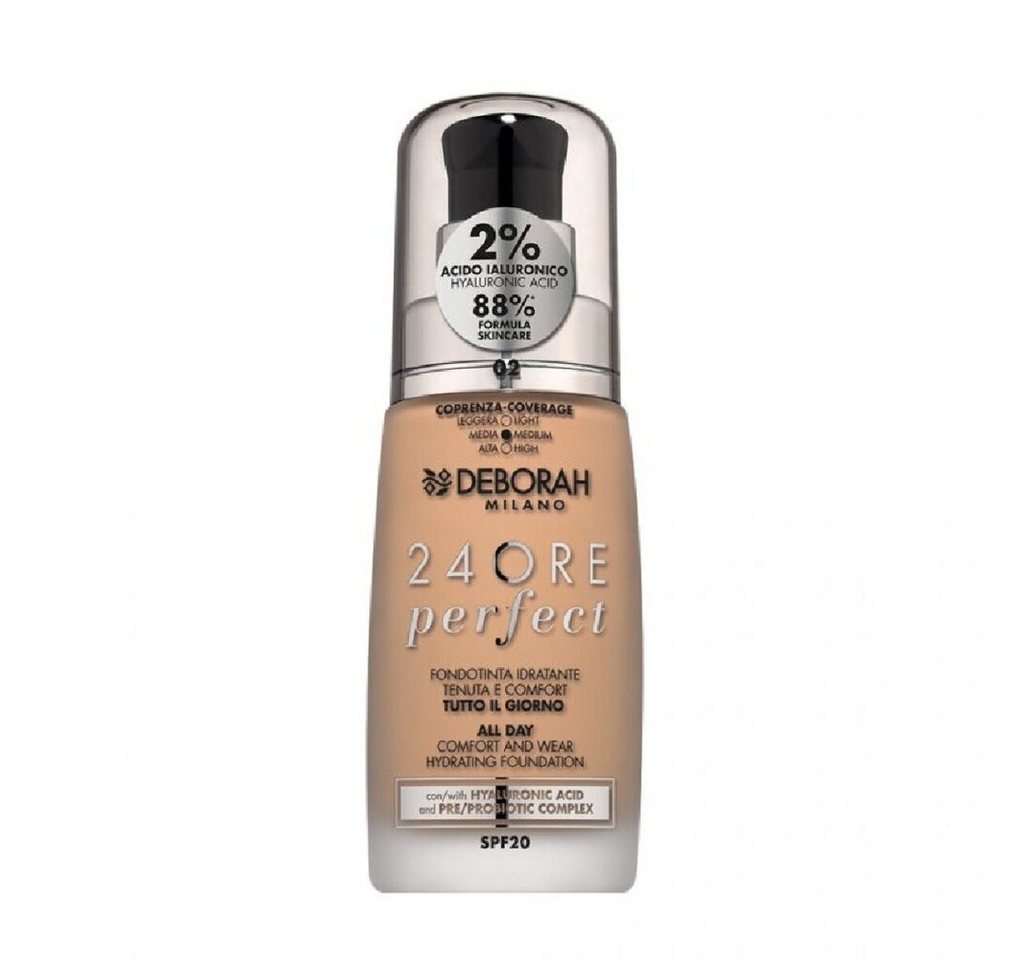 Deborah Milano Foundation Fluid Makeup Basis Deborah True Beige 30ml Nº 02 Deborah Milano Foundation Fluid Makeup Basis Deborah True Beige 30ml Nº 02 von Deborah Milano