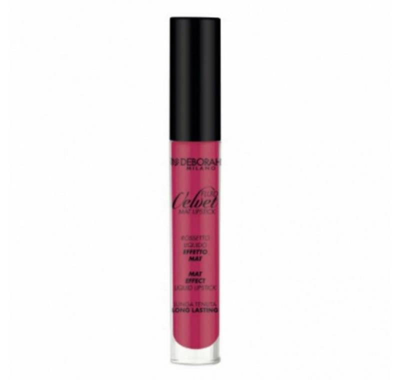 Deborah Milano Lippenstift Fluid Velvet Matte Liquid Lipstick 04 Shocking Fuchsia 4,5 g von Deborah Milano
