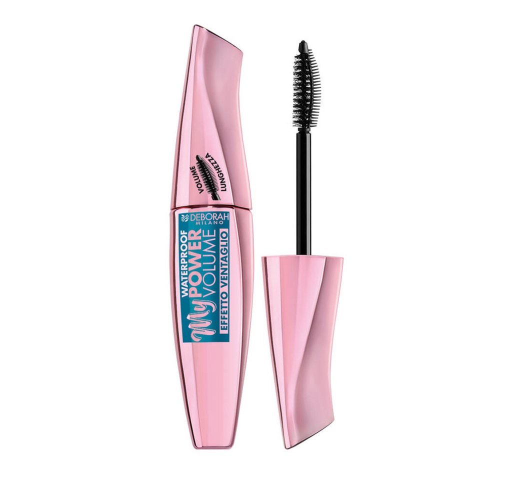 Deborah Milano Mascara My Power Waterproof Volumizing Mascara Schwarz 14 ml Deborah Milano Mascara My Power Waterproof Volumizing Mascara Schwarz 14 ml von Deborah Milano
