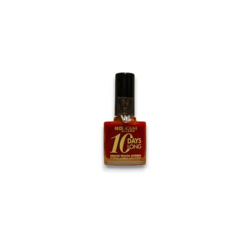 Deborah Milano Nagellack 10 Days Long Schnelltrocknender Nagellack 161 Dunkelrot 11 ml von Deborah Milano