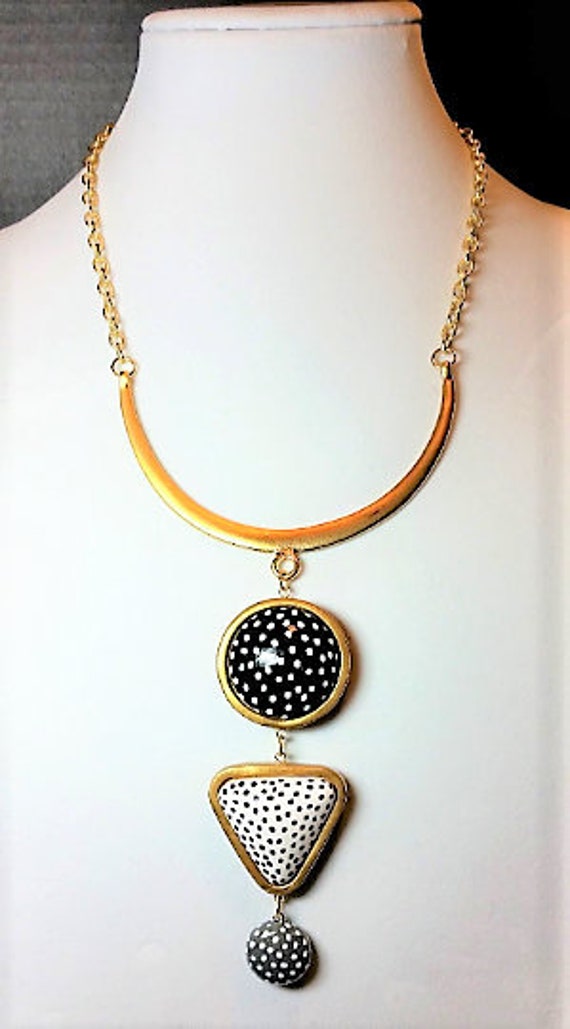 Dottie Multi-Anhänger Halskette Dottie Multi-Anhänger Halskette von DeborahKCreations