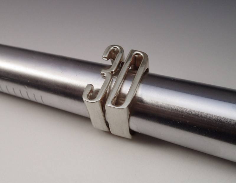 Fontasy Buchstaben Und Zahlen Ringe - Sterling von DeborahLaun