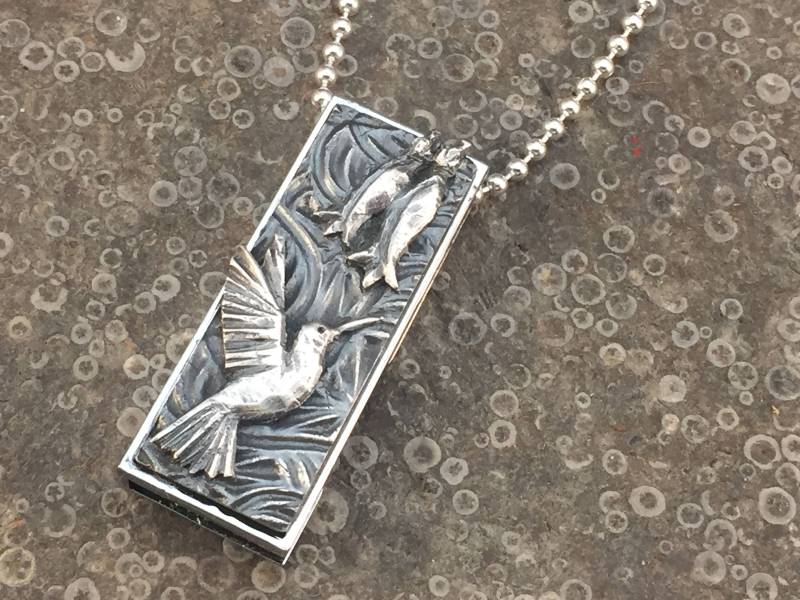 Kolibri Usb-stick Halskette - Handmade Schmuckkunst von DeborahLaun