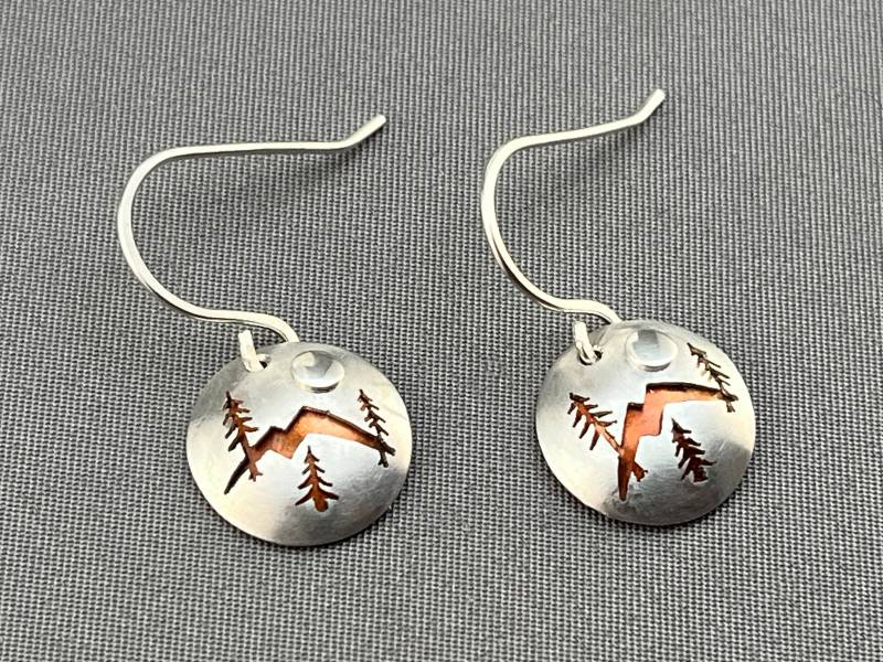 Mond Baum Ohrringe von DeborahLaun