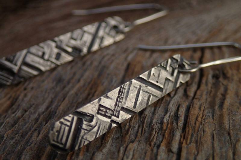 Tech Textur Ohrringe von DeborahLaun