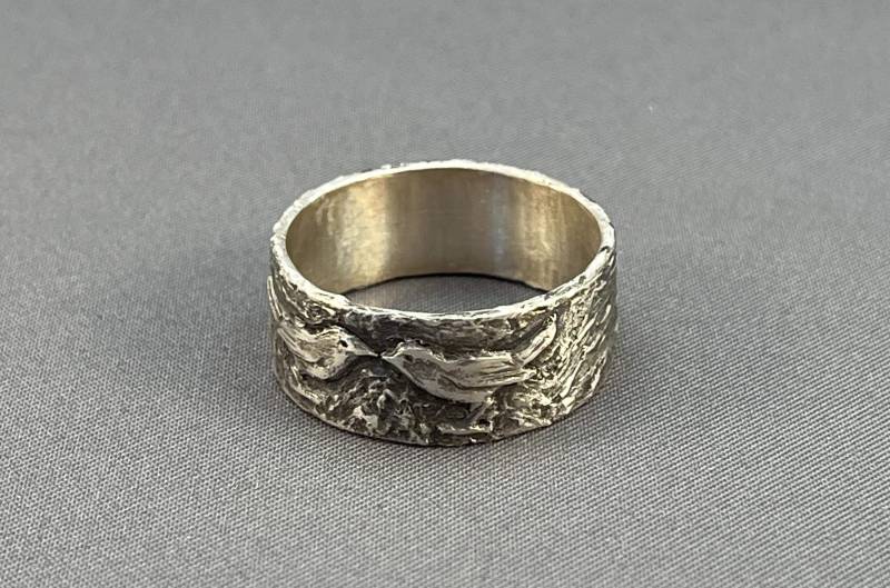 Verliebte Vögel Ring von DeborahLaun