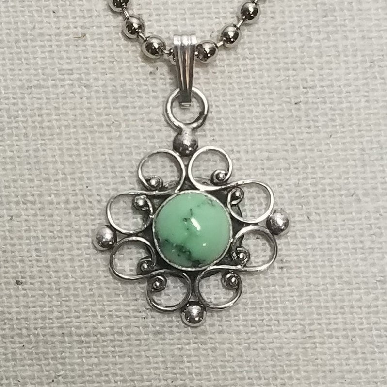 sterling Silber, Türkis Anhänger sterling Silber, Türkis Anhänger von DeborahdesignStore