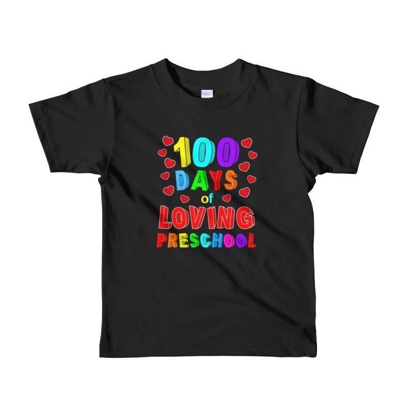 100 Tage Liebevolle Schule Vorschule Schüler Kurzarm Kinder T-Shirt 100 Tage Liebevolle Schule Vorschule Schüler Kurzarm Kinder T-Shirt von DebraElleCreations