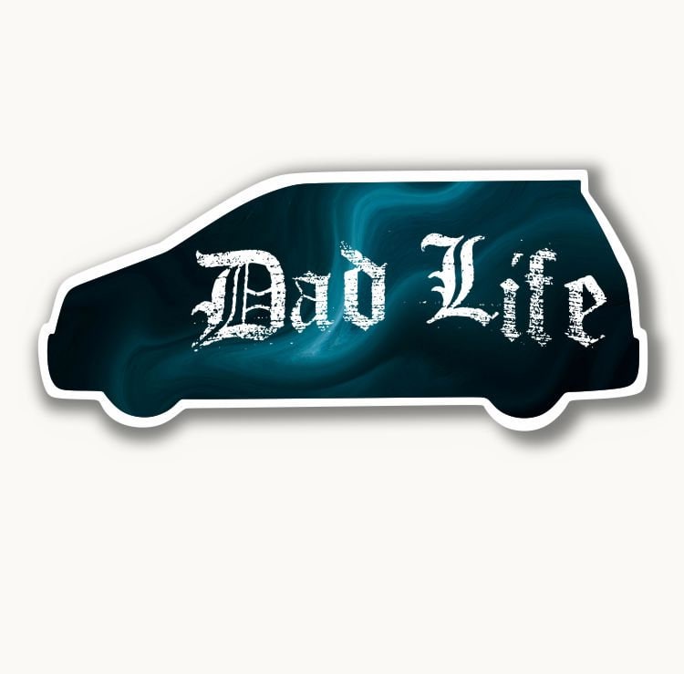 Dad Life Sticker 001 von DecalHell