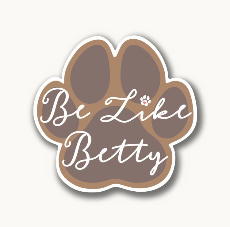 Sei Wie Betty Sticker 001 von DecalHell