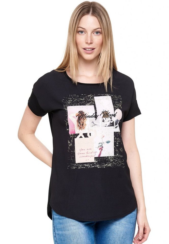Decay T-Shirt mit stilbewusstem Frontprint von Decay