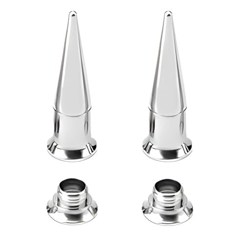 1 Paar Silber 19 mm(3/4") Taper Plugs Tunnel Ohrringe Ohrstöpsel Septum Piercing Ohrplugs Körperschmuck Ohr Dehnstäbe Expander Innengewinde Fleischtunnel Titanstahl Edelstahl Frauen Herren von Decentraland