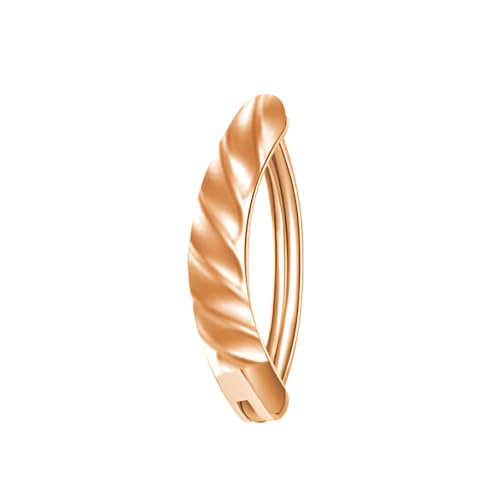 Decentraland 1 Stück 14G Rosegold Clicker Bauchnabelring Twist-Form 316L Chirurgenstahl Niedlicher Kleiner Hoop Einfache Umgekehrte Nabelringe Körperbauch-Piercing-Schmuck Für Frauen Decentraland 1 Stück 14G Rosegold Clicker Bauchnabelring Twist-Form 316L Chirurgenstahl Niedlicher Kleiner Hoop Einfache Umgekehrte Nabelringe Körperbauch-Piercing-Schmuck Für Frauen von Decentraland