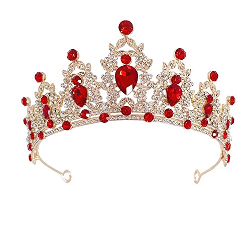 Kristall-Strass-Hochzeits-Tiara für Braut, Hochzeit, Prinzessin, Königin, Krönung, Geburtstagsfeier, silberne Krone, Mädchen und Frauen, Karneval, Party, Urlaub, Feier für Erwachsene von Decentraland