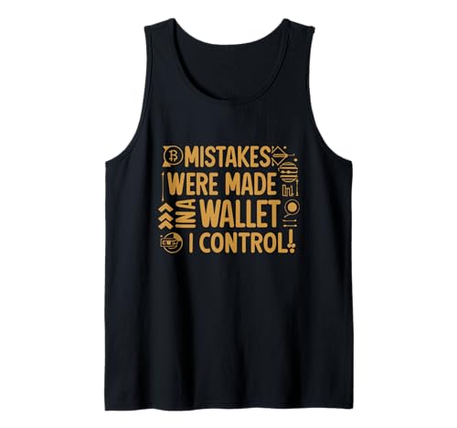 Crypto Wallet Humor für Bitcoin-Händler und Blockchain-Fans Tank Top Crypto Wallet Humor für Bitcoin-Händler und Blockchain-Fans Tank Top von Decentralized Crypto Culture Meme Wallet Control