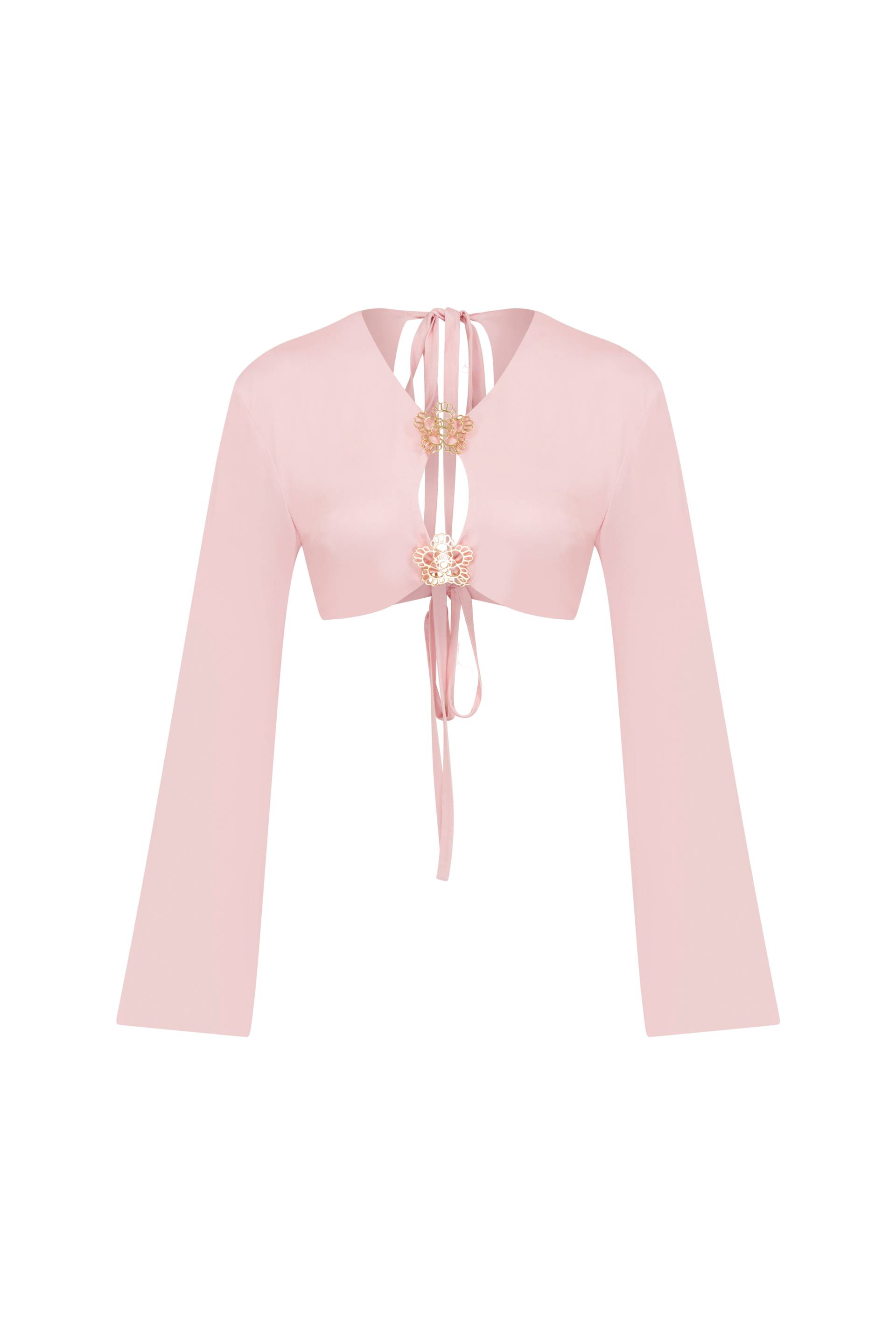 Begonia Iconic Top - Pink - S - Declara - Crop tops von Declara