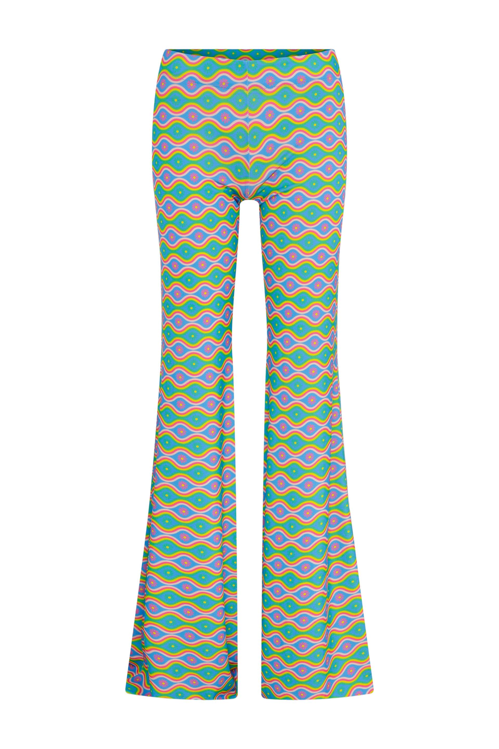 Bird Of Paradise Pant - Multi color - M - Declara - Flared pants Bird Of Paradise Pant - Multi color - M - Declara - Flared pants von Declara