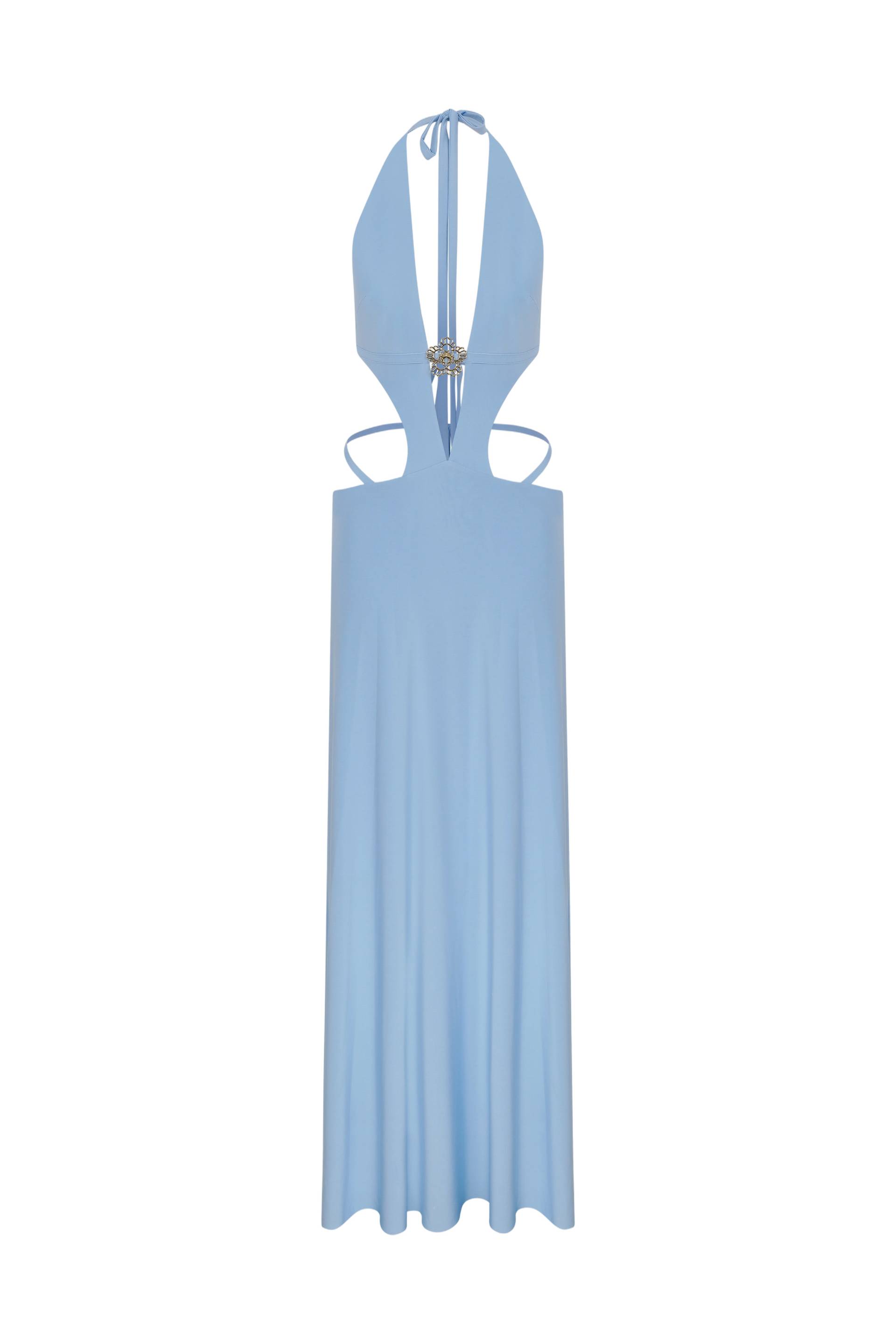 Bromelia Dress - Blue - L - Declara - Maxi dresses Bromelia Dress - Blue - L - Declara - Maxi dresses von Declara