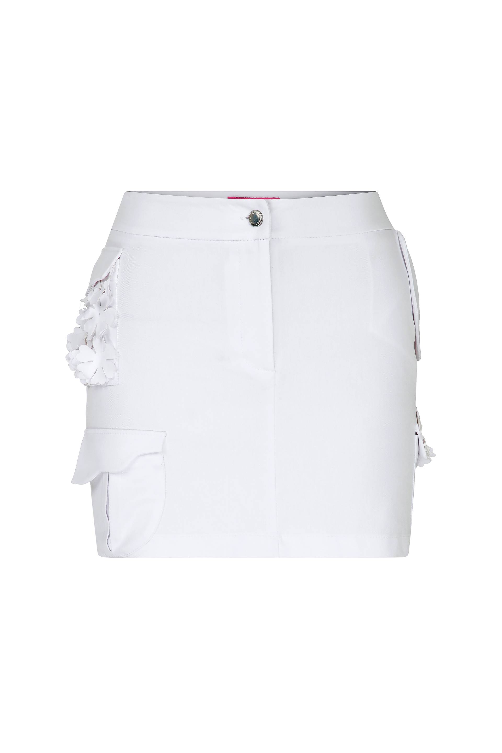 Jasmine Floral Skirt - White - XS - Declara - Mini skirts Jasmine Floral Skirt - White - XS - Declara - Mini skirts von Declara