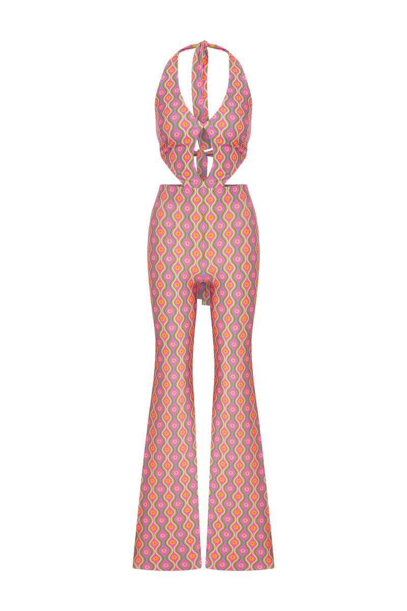 Declara | Passiflora Edulis Jumpsuit | Women's Multi color Jumpsuits von Declara