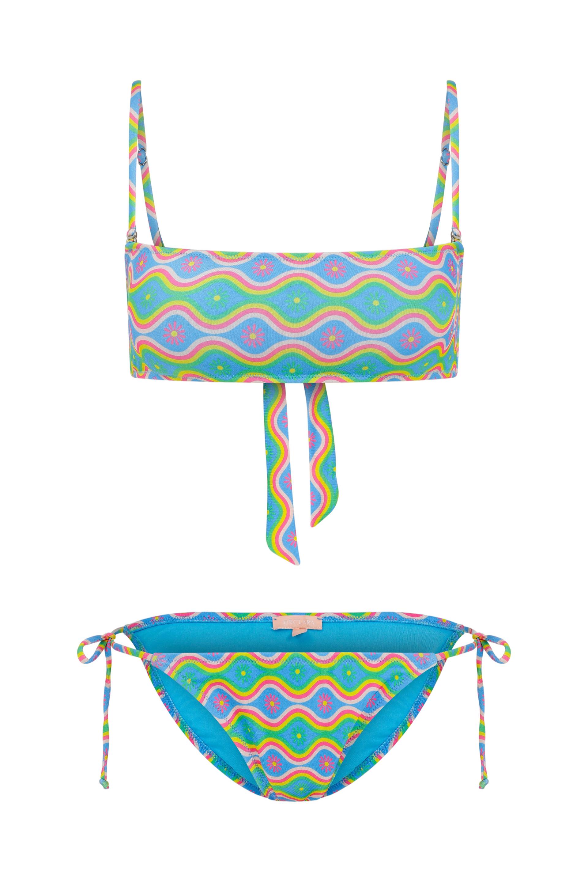Prisim Petals Bikini - Multi color - M - Declara - Bikinis Prisim Petals Bikini - Multi color - M - Declara - Bikinis von Declara