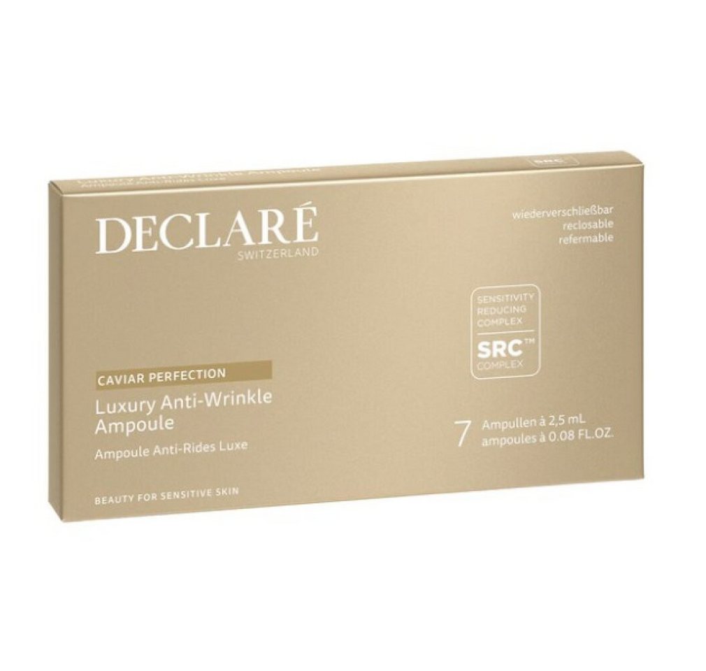 Declaré Körperpflegemittel Caviar Perfection Luxury Anti-Wrinkle Ampoule 7 X 2.5Ml von Declaré