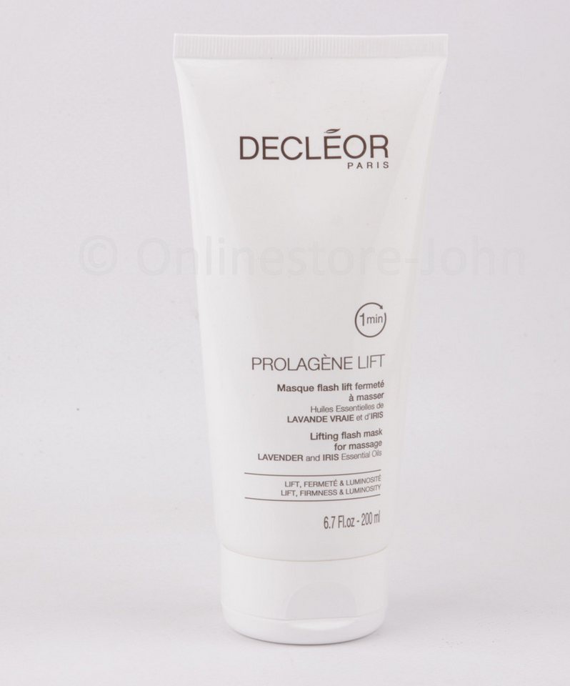 Decléor Anti-Aging-Creme Decleor - Prolagene Lift - 200ml Lifting Flash Mask for Massage with L von Decléor