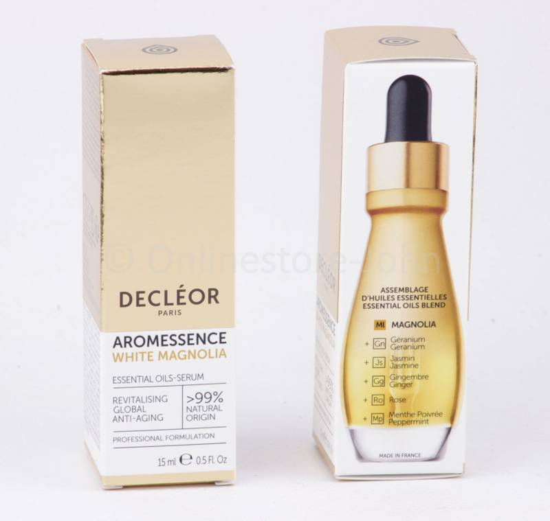 Decléor Anti-Aging-Creme Decleor - Aromessence White Magnolia - Essential Oils-Serum - 15ml von Decléor