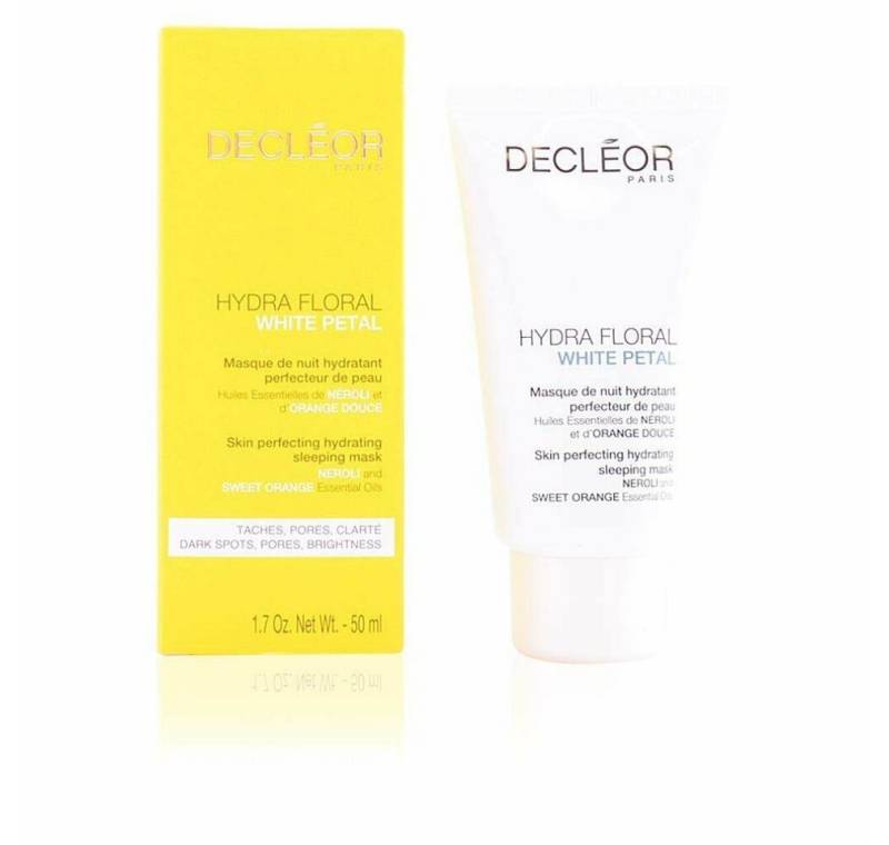 Decléor Gesichtsmaske Hydra Floral White Petal Haut Perfecting Hydrating Sleeping Mask 50ml von Decléor