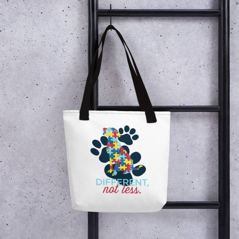 Autism Awareness Hund Einkaufstasche Autismus von DecoExchange