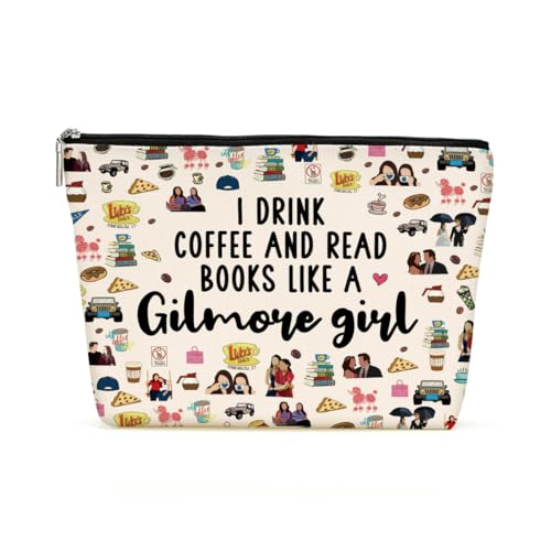 Lustige Geschenke für Buchliebhaber, Leser, Make-up-Tasche, Buchzubehör, Buch-Thema, Kosmetiktasche, Buch, Club, Bibliothekar, Geschenke für Frauen, beste Freundin, Mädchen, Schwester, Geburtstag, von Decohim