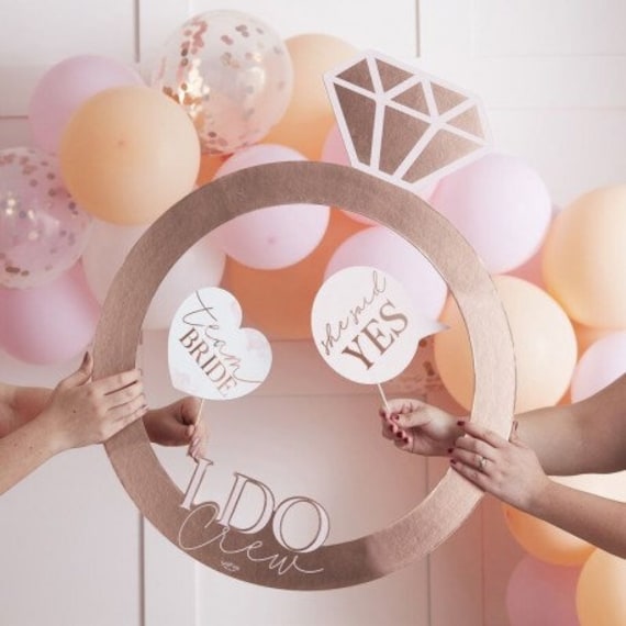 Der Rahmen Fotobooth Ring von Decorationsdemariage