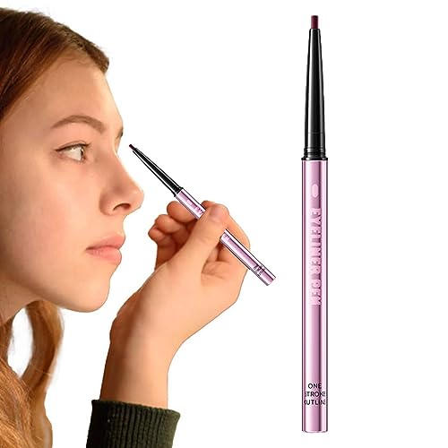 Augenstift Eyeliner - Matter, wischfester Eyeliner für Damen,6 Farben langlebiger, glatt gleitender No-Skip-Eyeliner-Stift für Anfänger und Profis Decorhome von Decorhome