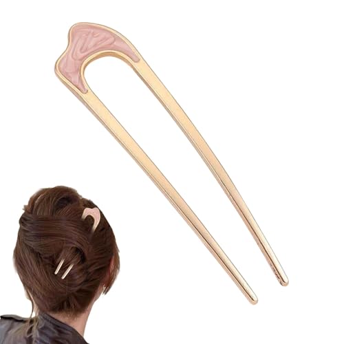 Decorhome Haarnadeln – 11 Cm U-förmiges Frisurenzubehör | Metall-U-förmige Haar-Seitenkämme Für Frauen Und Mädchen Jeden Alters | U-förmige Haargabel Aus Retro-Legierung Für Elegante, Einfache Frisure von Decorhome