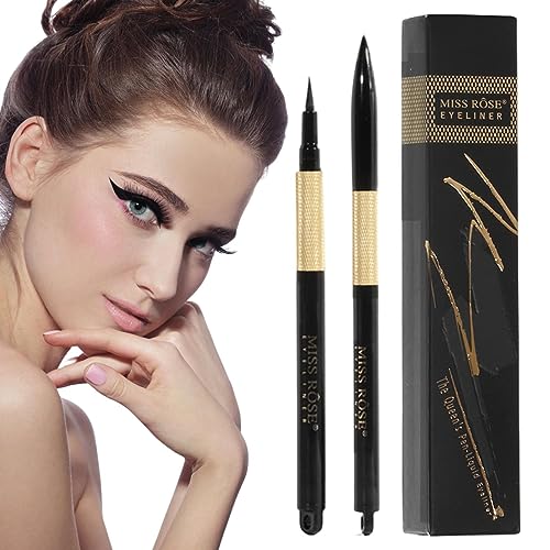 Eyeliner Flüssigliner - Hochpigmentierter Precision Ink Eyeliner - Wischfester, langlebiger Eyeliner für Anfänger und professionelle Make-up-Künstler Decorhome von Decorhome